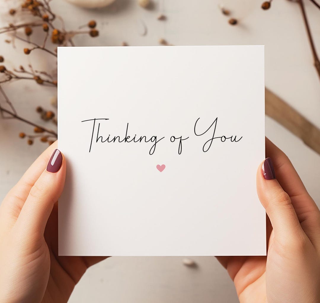 Thinking of You Card – Condolence Card – Bereavement Card – Sorry for ...