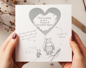 Personalised Family Pregnancy Announcement Scratch Card - First Time Parents - New Baby - Surprise Pregnancy - Pregnancy reveal - C132