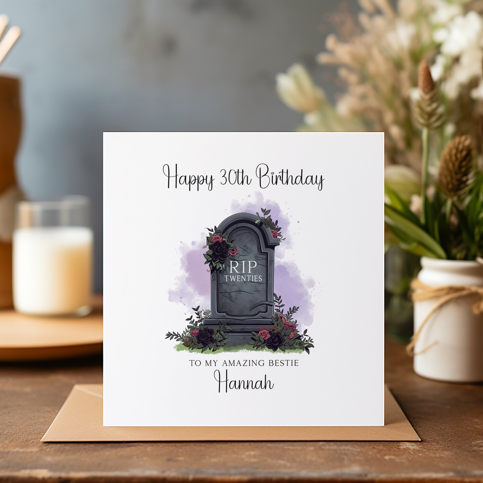 30th RIP Twenties Birthday Card - Happy Birthday - 30 Birthday Card ...