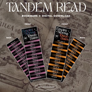 Bookmark | Empire of Storms & Tower of Dawn Tandem Read Guide [Digital Download]