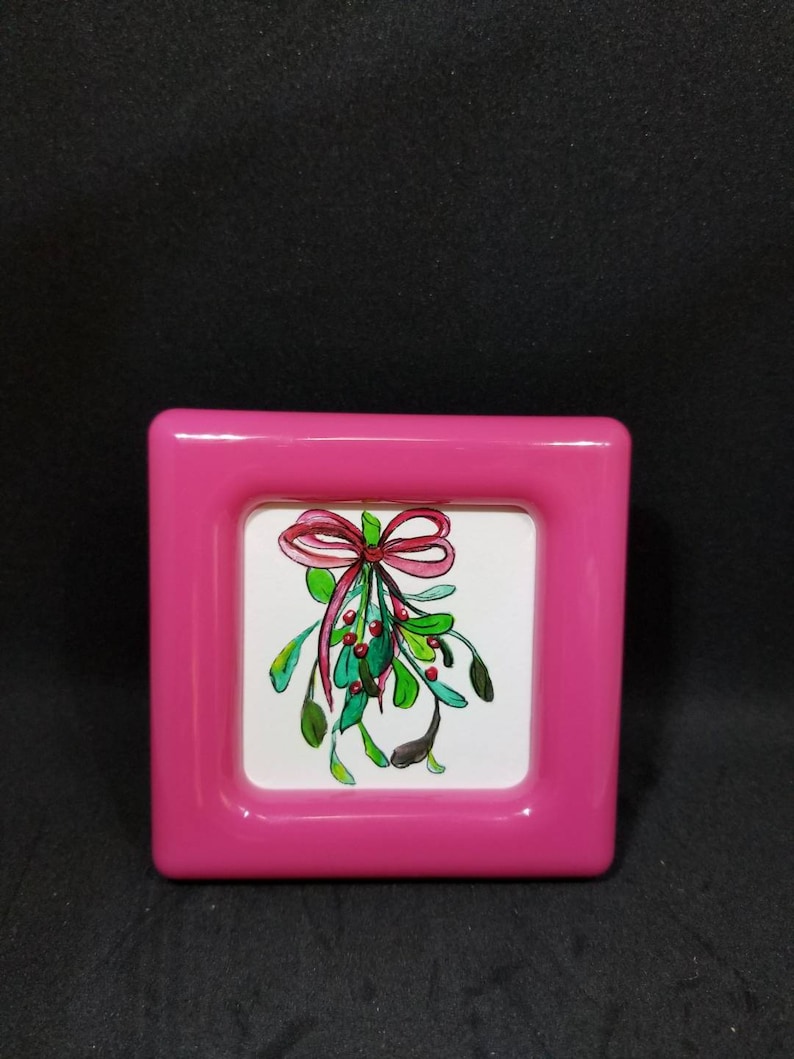 White Mini Acrylic Picture Frame main image 0
