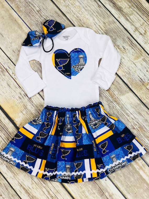 Limited Edition- Stanley Cup- Adorable Girls St. Louis Blues Hockey Heart  T-shirt, LGB, infant, baby, toddler, kids t-shirts, hand-made