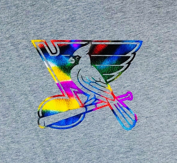 PRIDE St. Louis Blues and Cardinals Mash-up/combo Next Level 