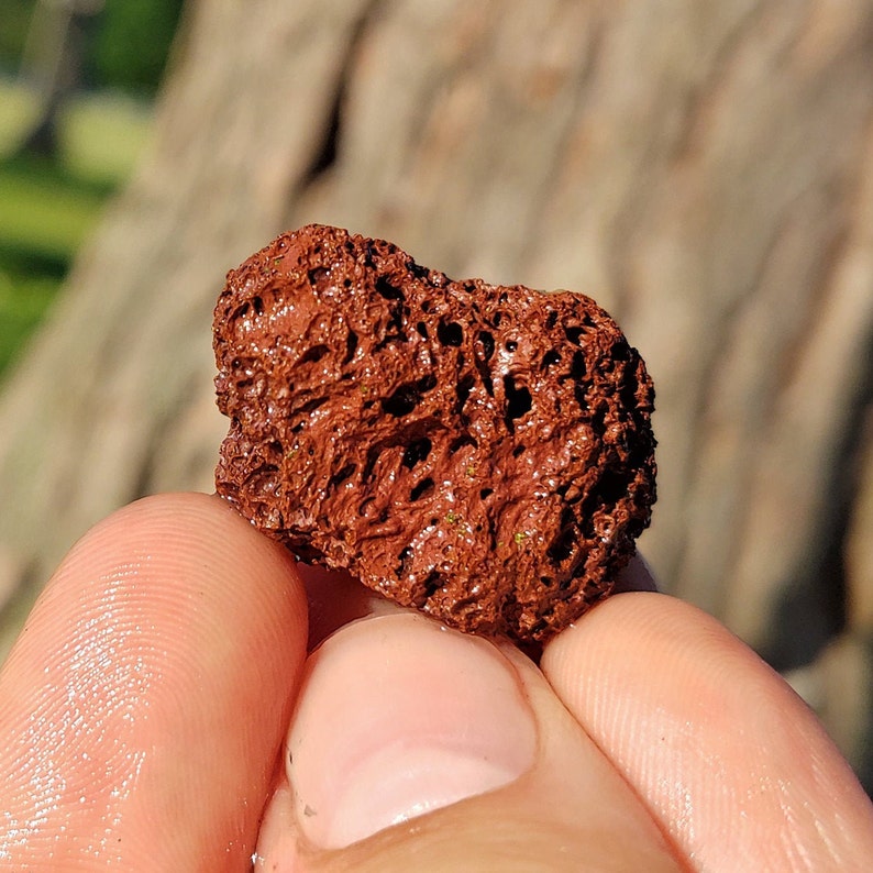 Small Red Pumice Scoria Lava Rock GUARANTEED Float 3.1g Etsy