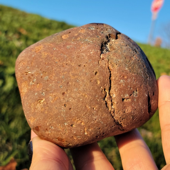 大型流紋岩石、斑状流紋岩、長石、石英斑晶、ミシガン湖産岩、19オンス