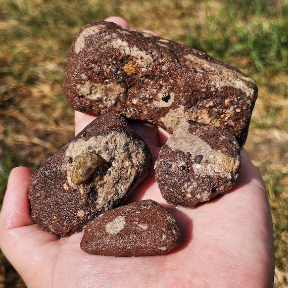 Jacobsville Sandstone, Rare Conglomerate, Redstone, Precambrian