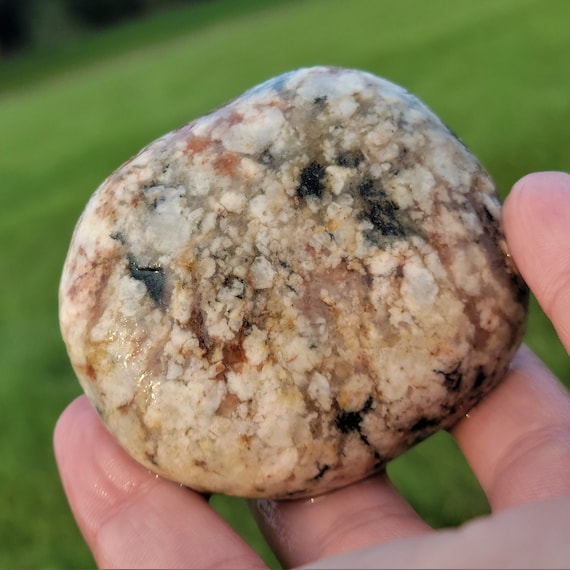 Large Quartz Crystal Granite