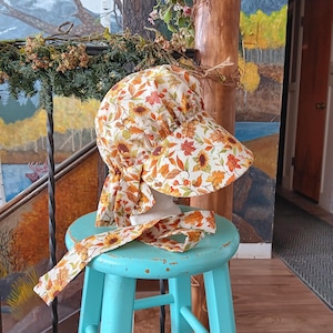 Bonnet de pionnier, bonnet La petite maison dans la prairie, bonnet de trek