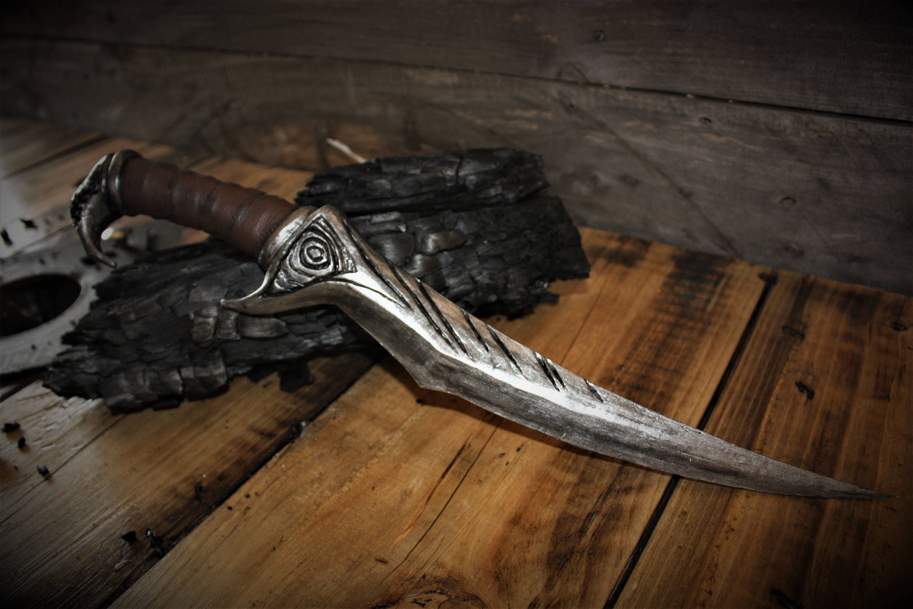 The Blade of Woe Skyrim Elder Scrolls Replica Dagger Etsy