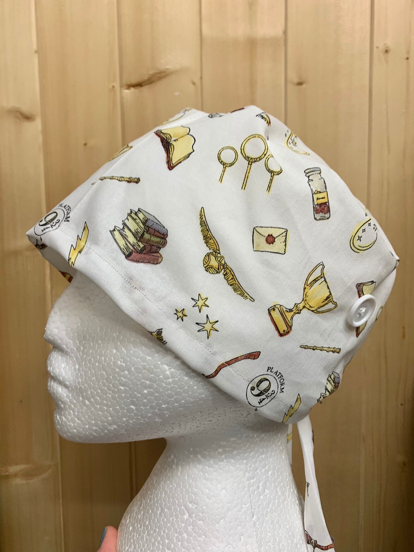 HARRY POTTER SCRUB cap for nurses doctors psw rn rpn Etsy