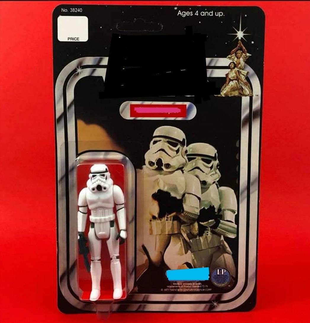 Vintage Style Custom Figure Space Cadet on Cardback