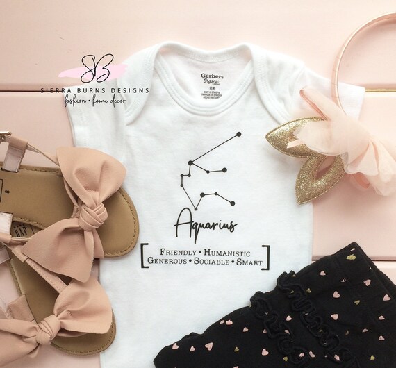 T-Shirt 3D Printed Zodiac of Aquarius As Girl with Flowers Design for Coloring Book Page Casual Tees