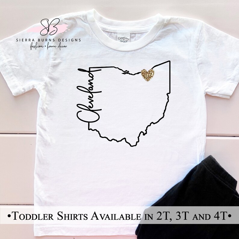 Cleveland Onesie\u00ae Cleveland Gifts Ohio Onesie\u00ae Ohio Baby Clothes Ohio Girl Ohio Gifts Cleveland Baby Clothes
