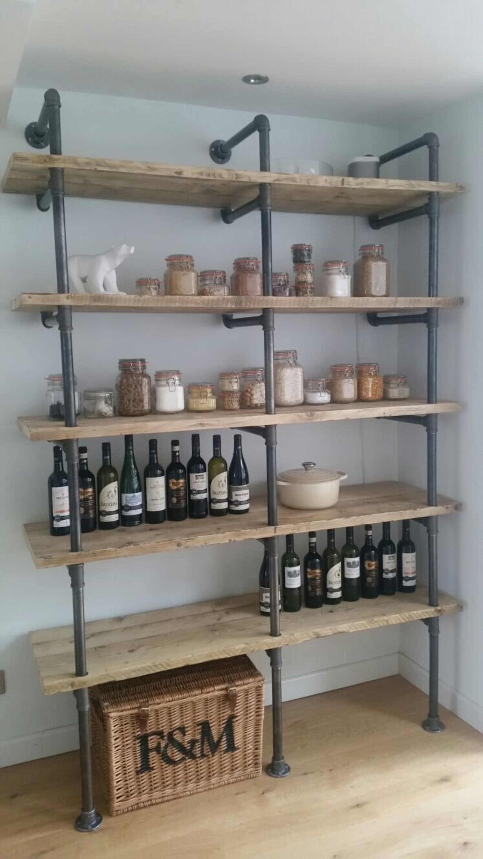 Industrial Shelving Unit - Etsy