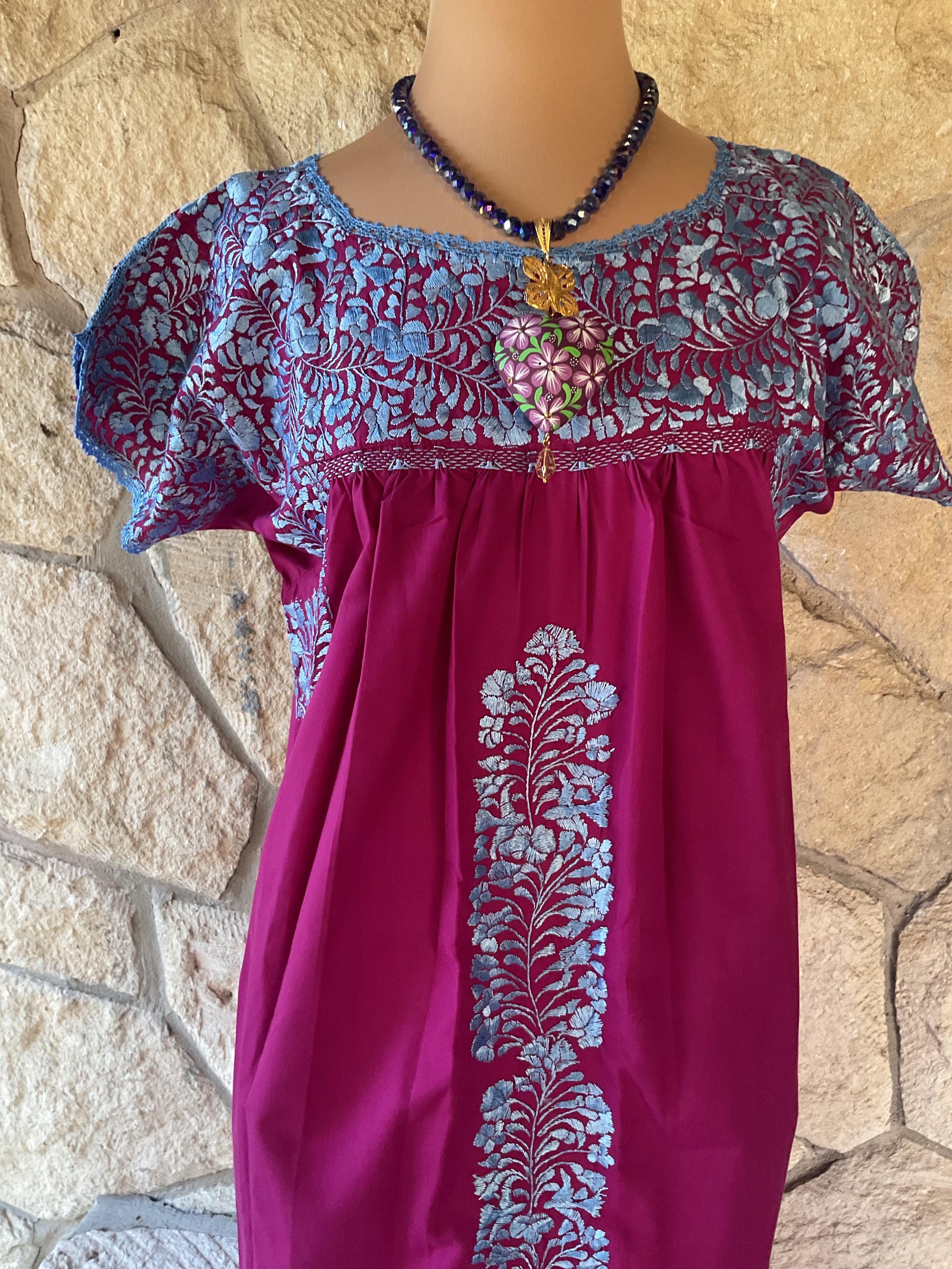 San Antonio Dress Embroidered