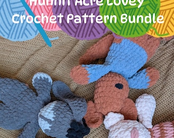 Winnie the Pooh Crochet Pattern Bundle: Plush Toy Set (Digital Download)