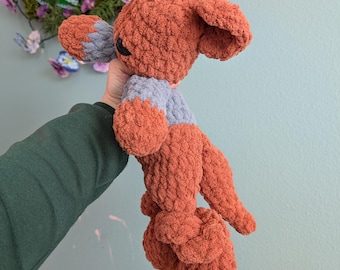 Roo the baby kangaroo Snuggler for Baby | Crochet Winnie The Pooh Lovey | Baby Snuggler | Gift for baby
