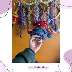 Gloom Crochet Pattern: Pocket Monster Amigurumi (PDF Pattern)