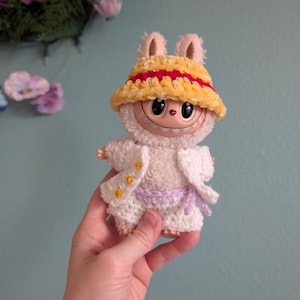 Luffy Gear 5 Labubu - Etsy