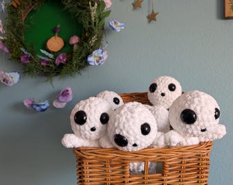 Kodama Plush: Studio Ghibli Princess Mononoke Tree Spirit (one