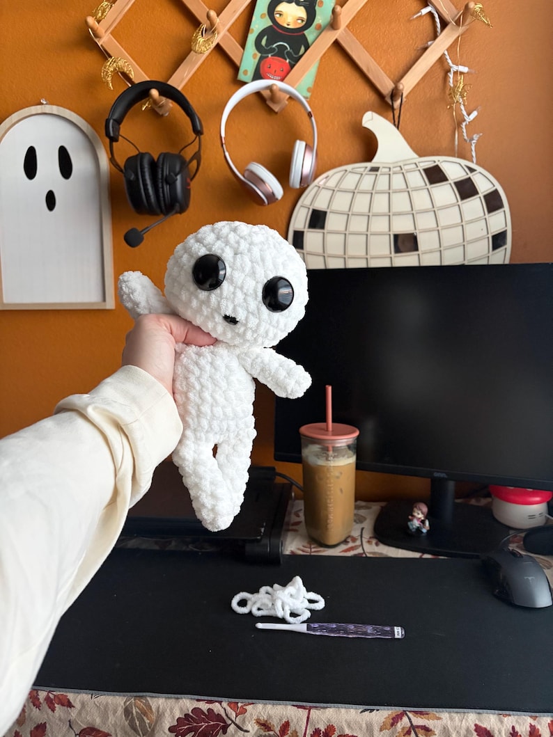 Kodama Plush: Studio Ghibli Princess Mononoke Tree Spirit (one plush) image 2