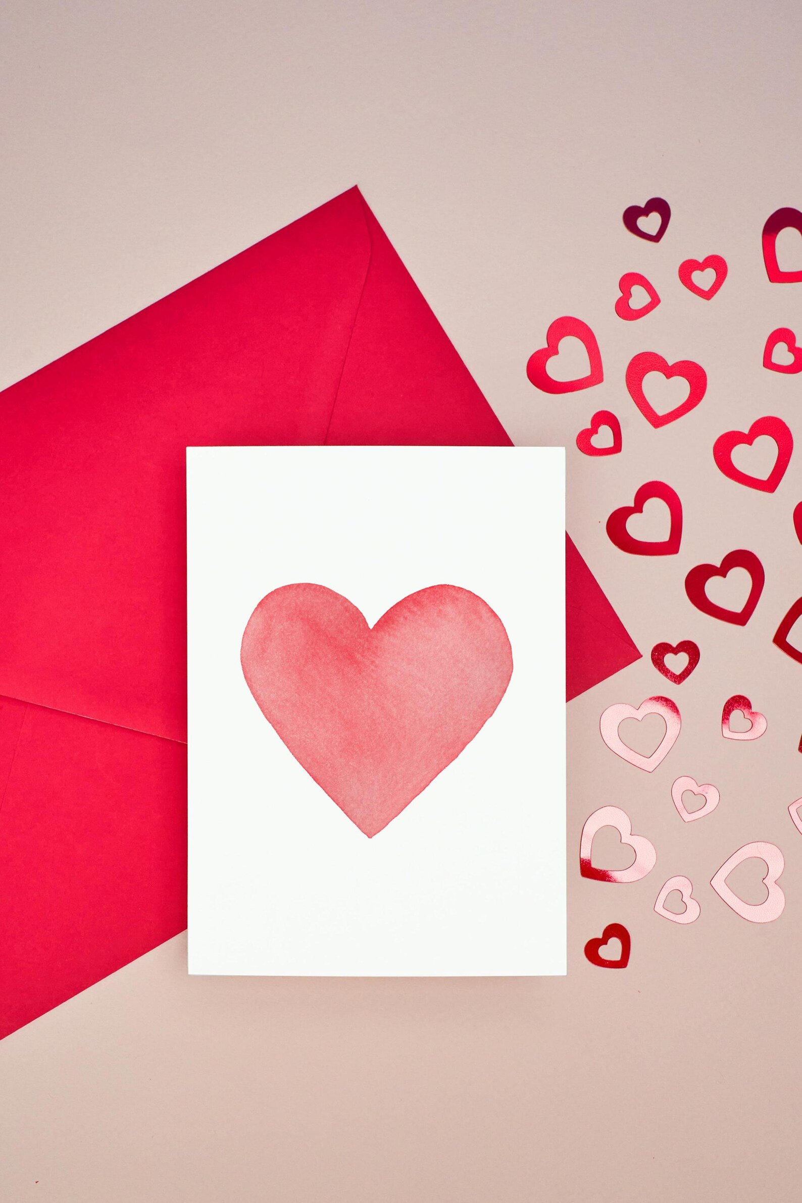 Watercolor Pink & Red Heart Clipart: 18 Hand-painted Love (PNG, Digital ...