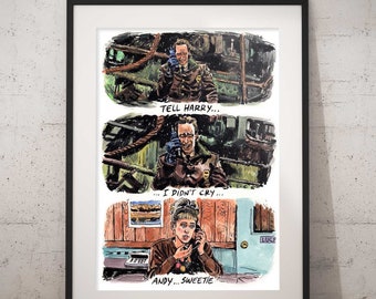 Twin Peaks Art Print - Andy and Lucy, Free shipping worldwide!