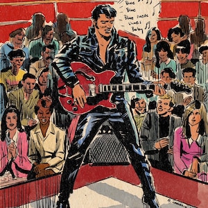Elvis 1968 TV Special Poster