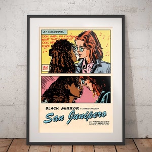 San Junipero Poster Print - Heaven is a place on earth