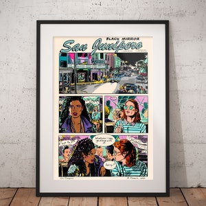 San Junipero - C'est La Vie - Poster Print