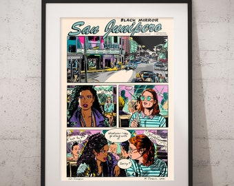 San Junipero - C'est La Vie - Poster Print