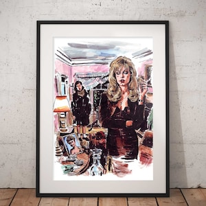 Twin Peaks Art Print - Laura Palmer Fire Walk with Me