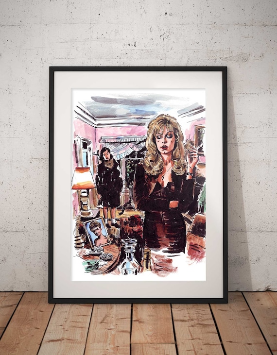 Twin Peaks Art Print - Laura Palmer Fire Walk With Me - Etsy