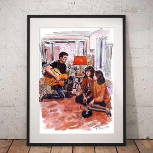 Twin Peaks Art Print - Just you