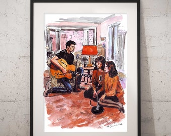 Twin Peaks Art Print - Just you