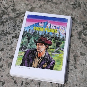 Complete set of 21 Twin Peaks Postcards