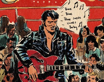 Elvis 1968 TV Special Poster - Etsy