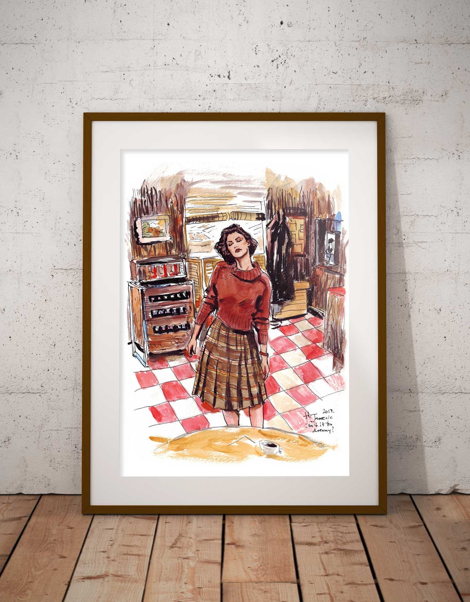 Twin Peaks Art Print - Audrey's Dance - Etsy