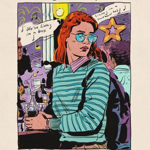 San Junipero - Living in a box - Poster Print