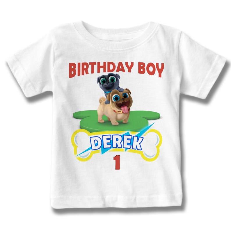 puppy dog pals birthday shirt