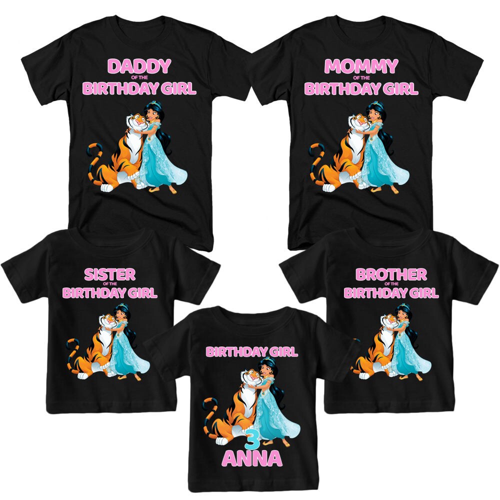 Princess Jasmine Birthday T-shirt 
