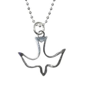 Holy Spirit Sterling Silver Necklace - Great gift for Confirmation or RCIA