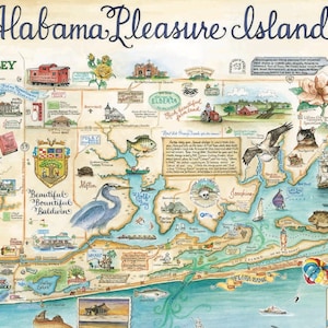 Orange Beach et Gulf Shores, côte de l'Alabama, Bas-Alabama