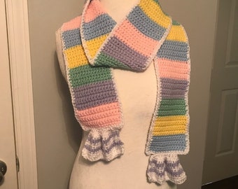 Sweetart Inspired Scarf Pattern