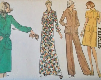 RARE PATTERN, Vogue, Women/Misses, Dress, Tunic, Pants,  Pattern 8709, Size 10, UNCUT pattern