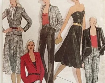 McCall's, Misses' Jacket, Skirt, Pants & Top, Size 10, Bust 32, Very Cleanly Cut