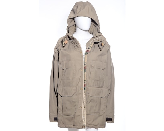 Vintage Classic WOOLRICH Dark Beige MOUNTAIN PARKA