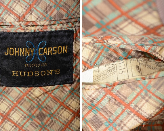 39S Short Vintage 70s Mod Johnny Carson Mocha Bro… - image 10