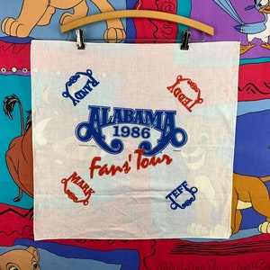 1986 Alabama Fans tour bandana