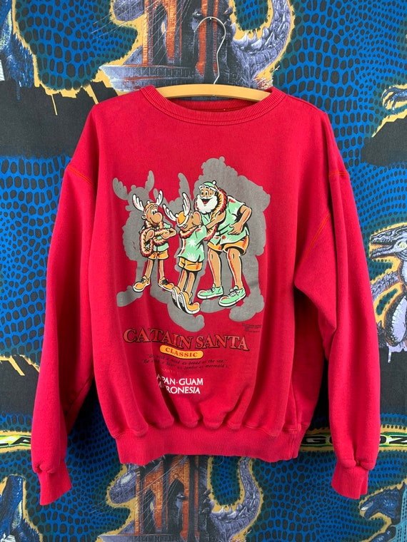 Crewneck captain santa sale